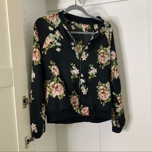 5/$25 Sale ☀️ Live 4 Truth Sheer Floral Bomber